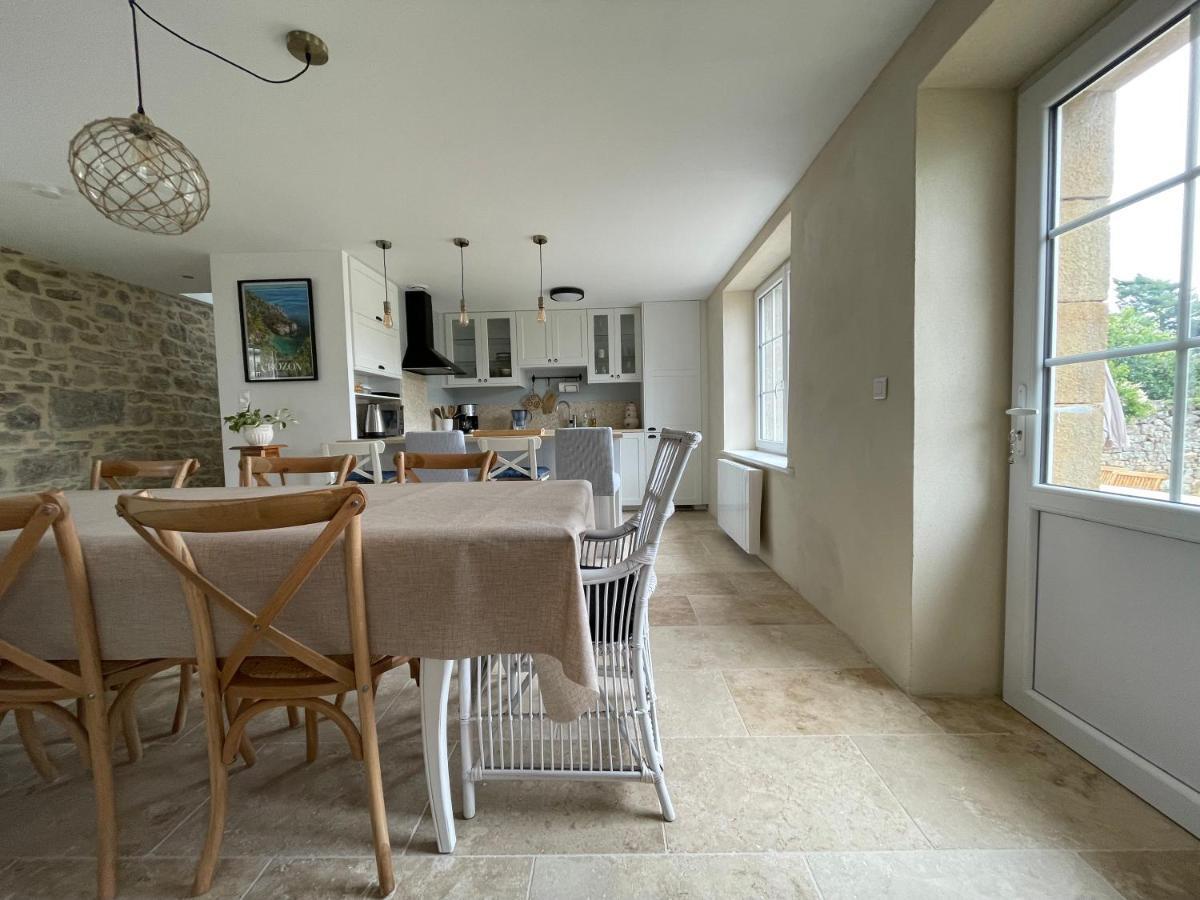 Les Cottages Du Manoir, Jacuzzi -Crozon Exterior foto