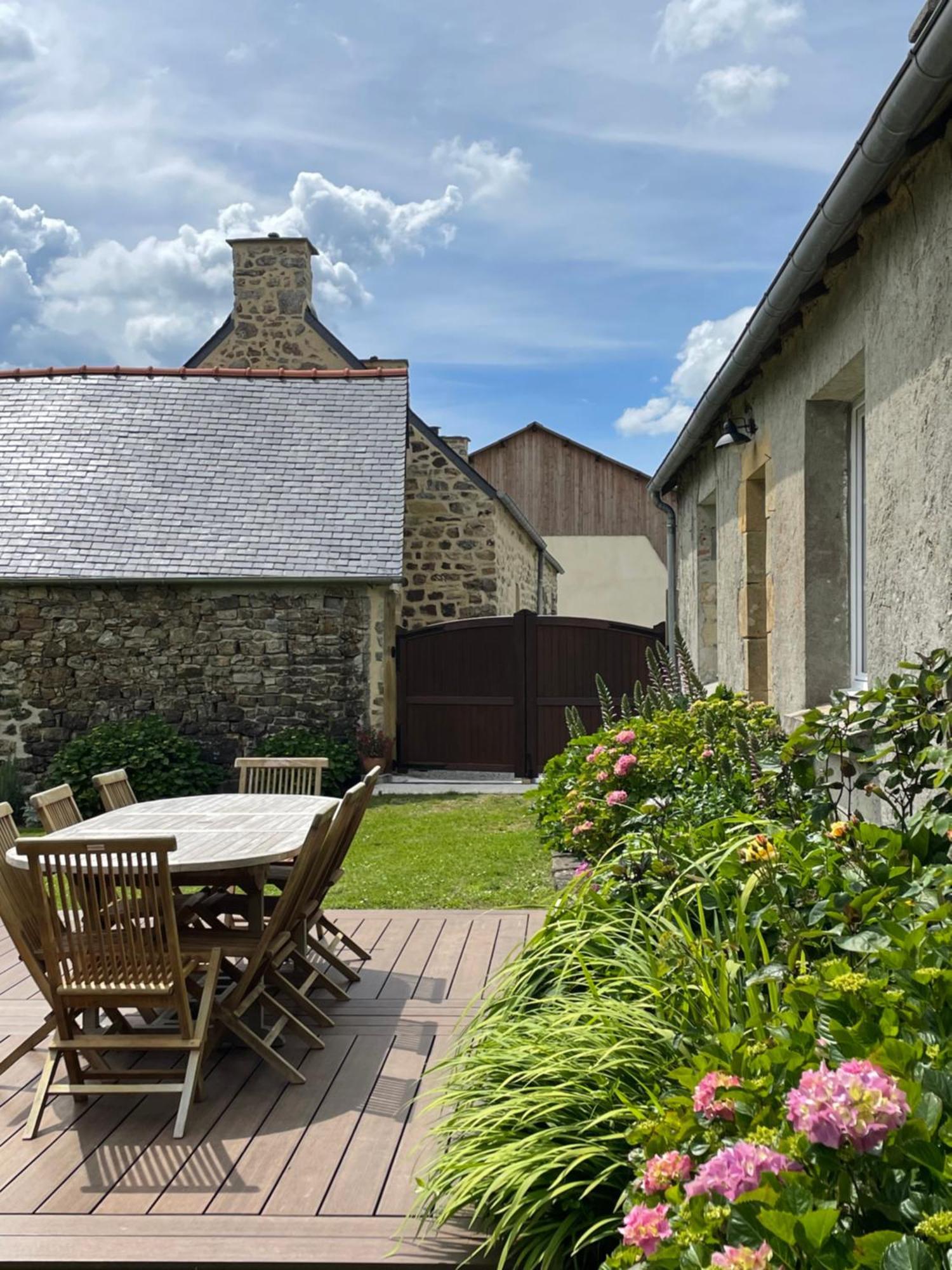 Les Cottages Du Manoir, Jacuzzi -Crozon Exterior foto